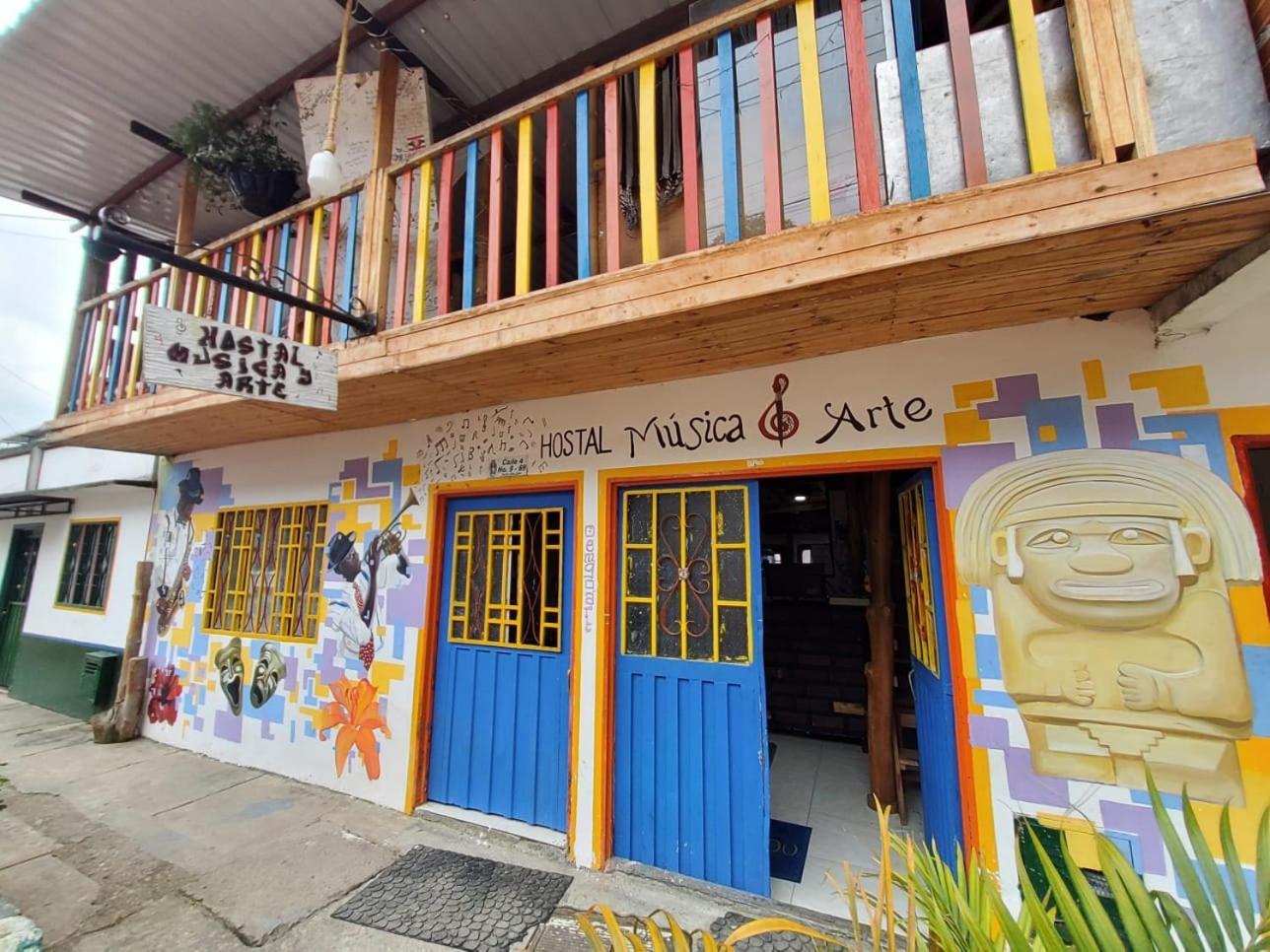 Hostal Musica Y Arte San Agustín Exterior foto